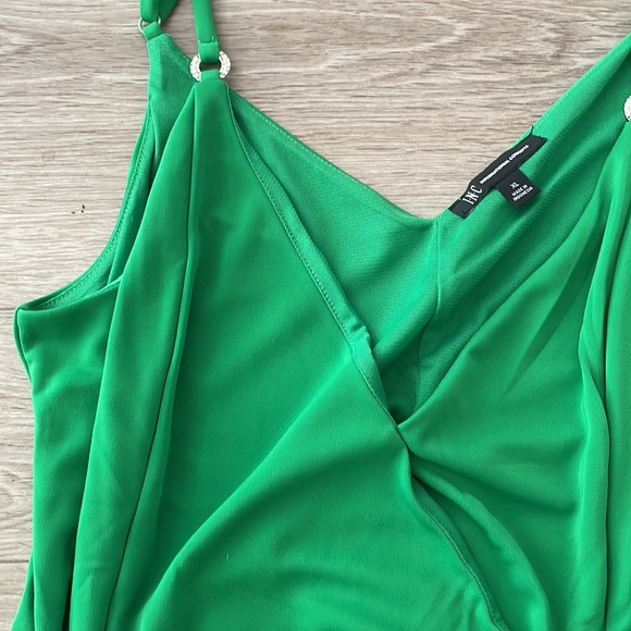 INC green dress shirt women's - Picture 3 of 5